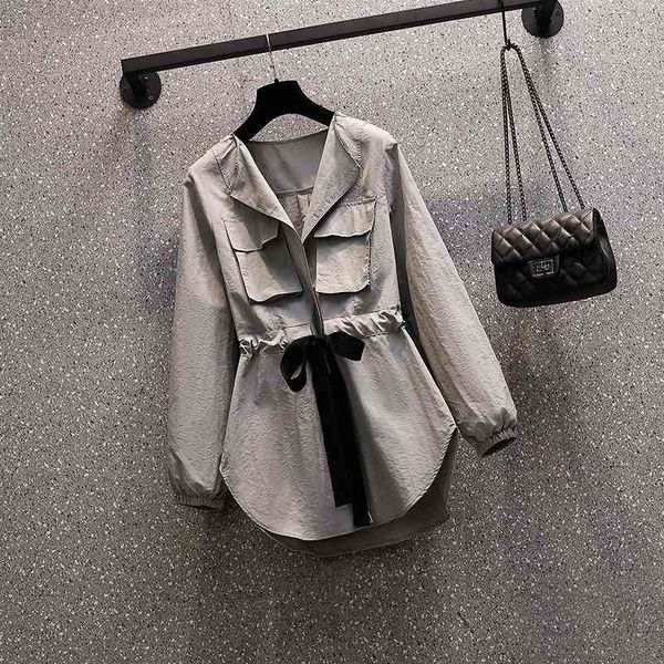 women's trench coats korean-style women's blouse, trench coat kg loose collar v 4xl grey spring 100 snyq, Tan;black
women's trench coats korean-style women's blouse, trench coat kg loose collar v 4xl grey spring 100 snyq, Tan;black