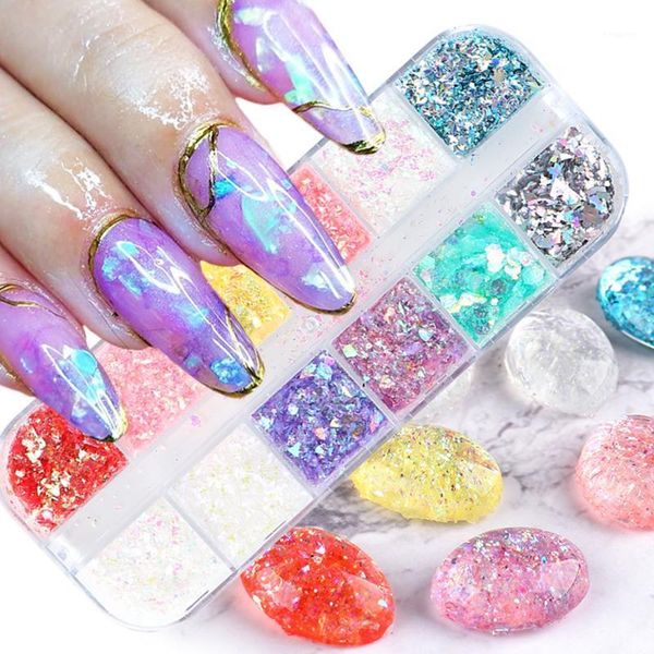 aurora chunky opal nail flakes holographic purple iridescent slice glitter chrome powder sequins for decoration lejx021, Silver;gold
aurora chunky opal nail flakes holographic purple iridescent slice glitter chrome powder sequins for decoration lejx021, Silver;gold