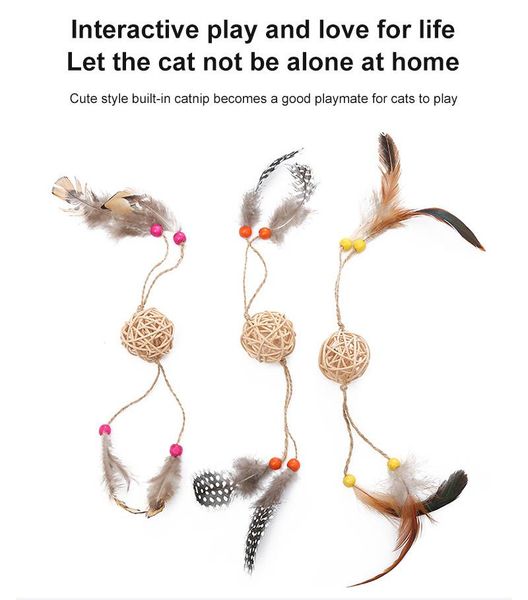 cat toys colorful teaser toy rattan ball cute funny sword string feather tosses with
cat toys colorful teaser toy rattan ball cute funny sword string feather tosses with