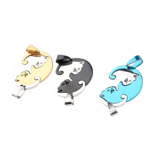 charms 1 pair stainless steel cute round hug cat pendants animal designer charm women gift fashion diy for jewelry making, Bronze;silver
charms 1 pair stainless steel cute round hug cat pendants animal designer charm women gift fashion diy for jewelry making, Bronze;silver
