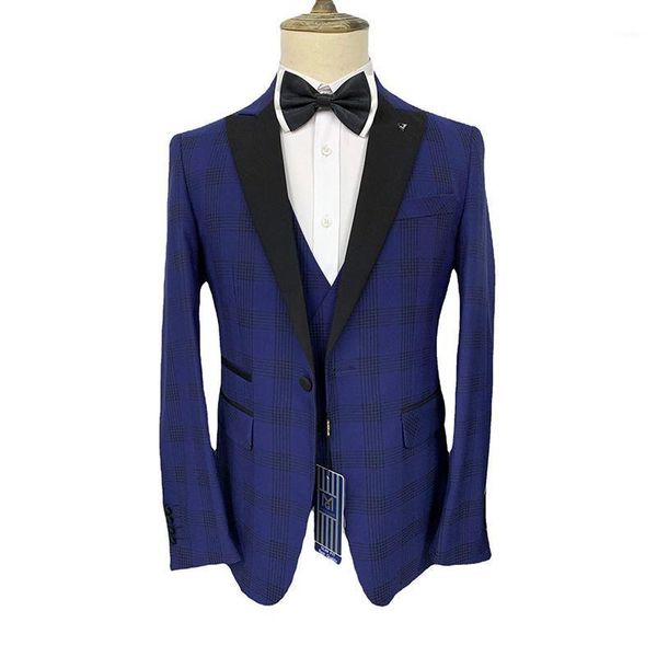 men's suits & blazers est men 3 pieces suit spring autumn plaid slim fit business formal casual check office work party prom wedding gr, White;black
men's suits & blazers est men 3 pieces suit spring autumn plaid slim fit business formal casual check office work party prom wedding gr, White;black