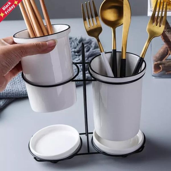 nordic simple cerami fork spoon chopsticks tube household box tableware shelf creative storage bottles & jars
nordic simple cerami fork spoon chopsticks tube household box tableware shelf creative storage bottles & jars