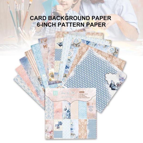 24pcs/set paper craft diy po scrapbook account card making background 6 inch single-sided pattern gift wrap
24pcs/set paper craft diy po scrapbook account card making background 6 inch single-sided pattern gift wrap