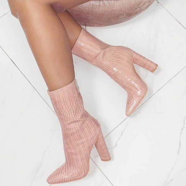 boots fashion women ankle for pointed toe high heel shoes woman autumn winter female heels, Black
boots fashion women ankle for pointed toe high heel shoes woman autumn winter female heels, Black