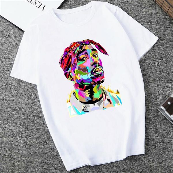 american ripper tupac 2pac hip womens hop summer short sleeve chewing funny women female, White
american ripper tupac 2pac hip womens hop summer short sleeve chewing funny women female, White
