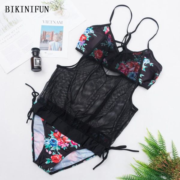 floral print monokini women mesh patchwork swimsuit v neck swimwear s-xl girl backless one piece suit beachwear one-piece suits
floral print monokini women mesh patchwork swimsuit v neck swimwear s-xl girl backless one piece suit beachwear one-piece suits