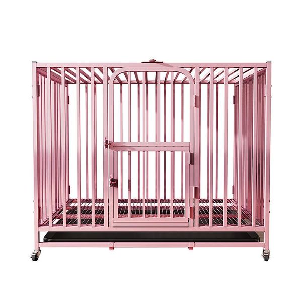 kennels & pens foldable indoor dog cage pieces baking paint full square tube medium and large kennel with toilet golden retriever 
kennels & pens foldable indoor dog cage pieces baking paint full square tube medium and large kennel with toilet golden retriever