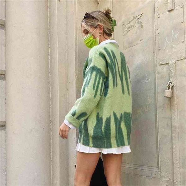 women's sweater y2k winter fashion stripes oversize print knitted warm pullovers female streetwear loose outerwear 210914, White;black
women's sweater y2k winter fashion stripes oversize print knitted warm pullovers female streetwear loose outerwear 210914, White;black