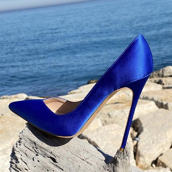 dress shoes lady fashion women's blue satin pointy toe stiletto stripper high heels shallow patchwork cut-out pumps large size 44, Black
dress shoes lady fashion women's blue satin pointy toe stiletto stripper high heels shallow patchwork cut-out pumps large size 44, Black