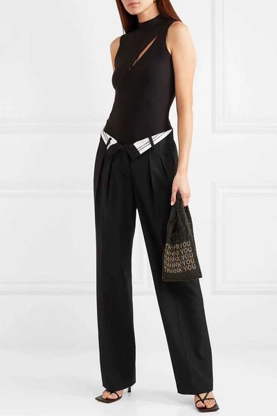pants high quality design, high-waist flange, wide-leg, loose trousers, straight leg-women pants., White
pants high quality design, high-waist flange, wide-leg, loose trousers, straight leg-women pants., White