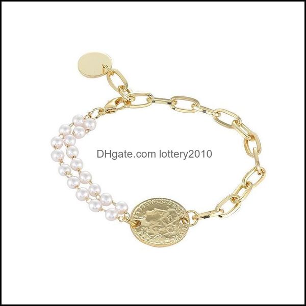 link jewelrylink chain european and american bracelets coin shape beads sweet cool womens aessories drop delivery 2021 ypdvc, Black
link jewelrylink chain european and american bracelets coin shape beads sweet cool womens aessories drop delivery 2021 ypdvc, Black