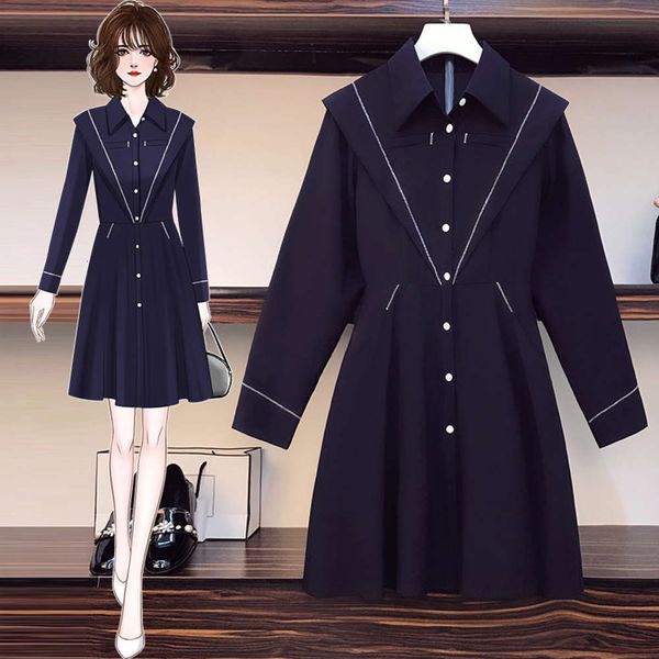 casual dresses dress large size women's dress: fat sister french hepburn in spring of 02k7, Black;gray
casual dresses dress large size women's dress: fat sister french hepburn in spring of 02k7, Black;gray