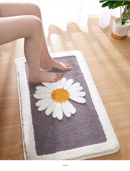 bath mats simple flower pattern anti-skid floor carpet home doorway soft water absorbent mat quality bathroom hallway rug 1pcs
bath mats simple flower pattern anti-skid floor carpet home doorway soft water absorbent mat quality bathroom hallway rug 1pcs