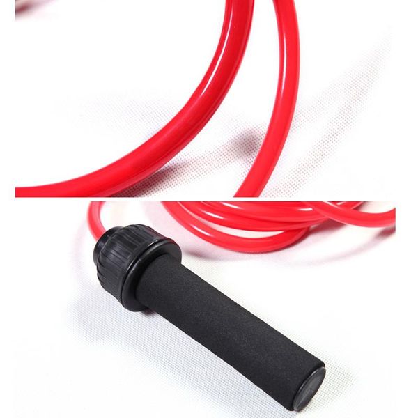 weighted jump rope heavy with memory non-slip cushioned grip handles qw ropes