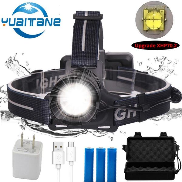 head lamps 50000lums xhp70.2 led headlight super bright xhp50 xlamp headlamps 3*18650 usb rechargeable zoom xhp70 lamp flash light
head lamps 50000lums xhp70.2 led headlight super bright xhp50 xlamp headlamps 3*18650 usb rechargeable zoom xhp70 lamp flash light