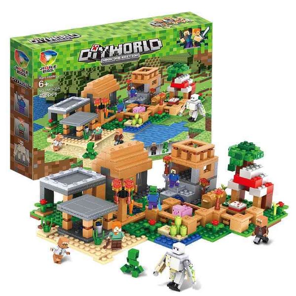lego building blocks compatible with my world village boys assembling puzzle difficult toys for intelligent children
lego building blocks compatible with my world village boys assembling puzzle difficult toys for intelligent children
