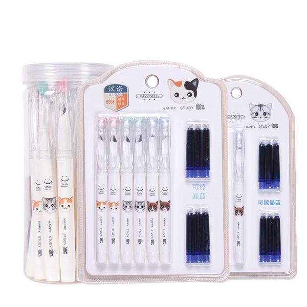 fountain pens arrival kawali cat design exchange ink 12pcs/box student writing pen school supply
fountain pens arrival kawali cat design exchange ink 12pcs/box student writing pen school supply