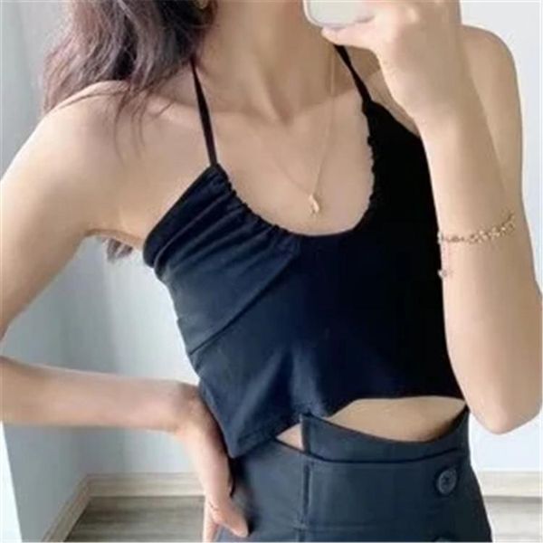 women's tanks & camis small vest the summer 2021 cultivate one's morality web celebrity wears outside style condole belt women, White
women's tanks & camis small vest the summer 2021 cultivate one's morality web celebrity wears outside style condole belt women, White