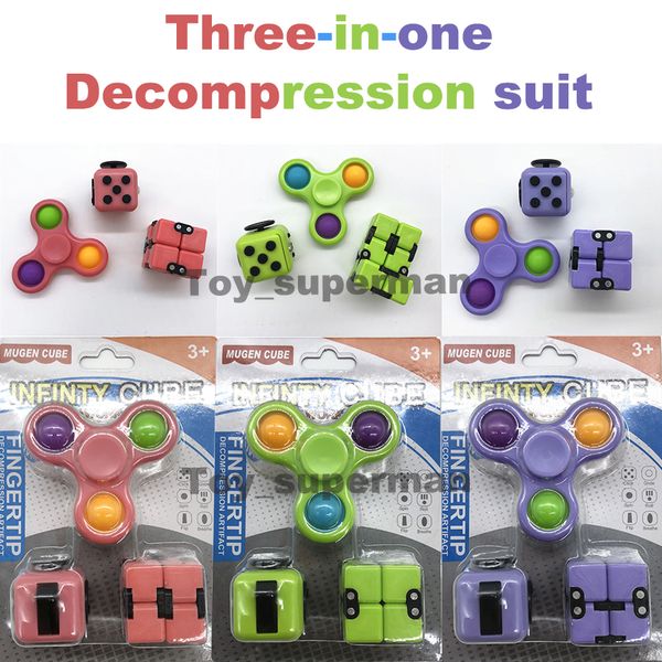 3 in 1 fidget toys cube fidgets spinner decompression dice anti-irritability venting artifact magic fingertip novelty sensory autism needs a
3 in 1 fidget toys cube fidgets spinner decompression dice anti-irritability venting artifact magic fingertip novelty sensory autism needs a