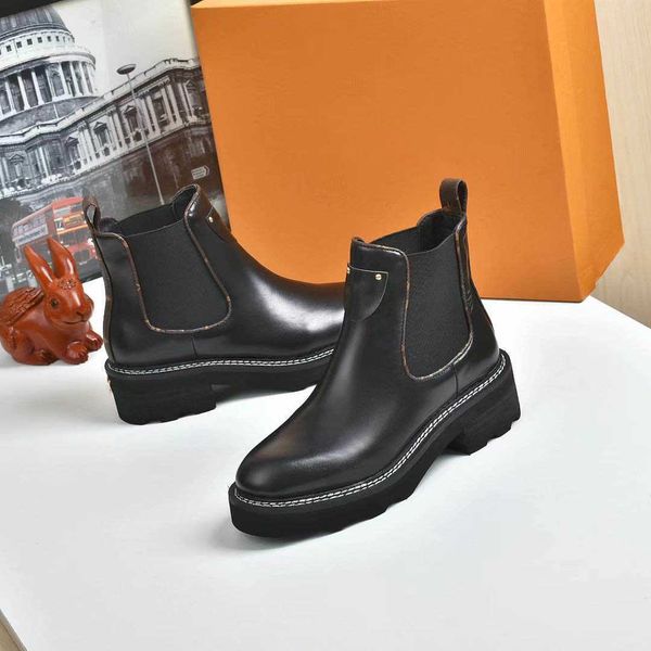 fashion designer beaubourg ankle boots women winter shoes ladies girls silk cowhide leather high womens flat boot with box, Black
fashion designer beaubourg ankle boots women winter shoes ladies girls silk cowhide leather high womens flat boot with box, Black