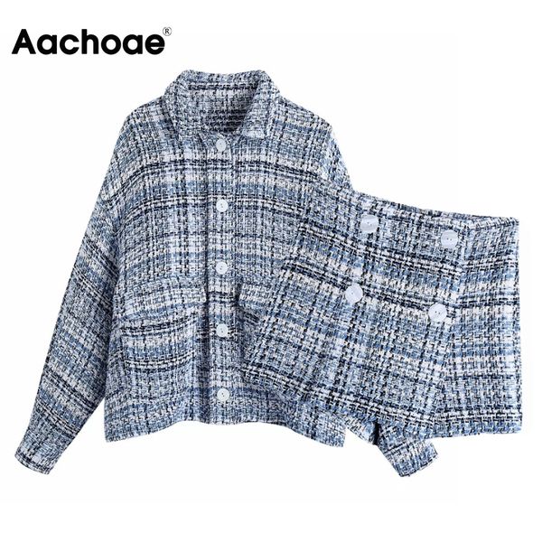 chic women tweed plaid two piece set 2021 long sleeve poets jaet coat high waist shorts outfits ladies 2 piece sets, Black;white
chic women tweed plaid two piece set 2021 long sleeve poets jaet coat high waist shorts outfits ladies 2 piece sets, Black;white