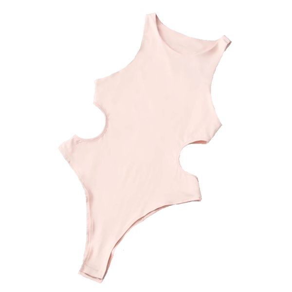 summer women o neck hollow decoration knitted bodysuits casual female slim jumpsuits p2032 210430, Black;white
summer women o neck hollow decoration knitted bodysuits casual female slim jumpsuits p2032 210430, Black;white