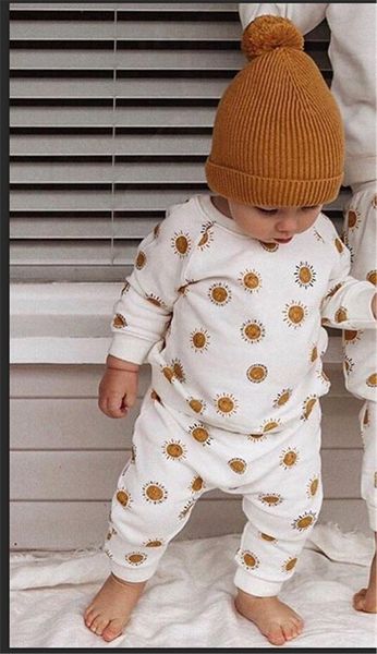 clothing sets children long sleeves pants suit born boys girls sun pattern clothes set, round collar trousers baby outfits autumn, White
clothing sets children long sleeves pants suit born boys girls sun pattern clothes set, round collar trousers baby outfits autumn, White