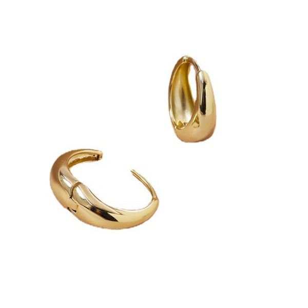 hoop & huggie classic copper alloy smooth metal earrings temperament for woman daily jewelry girl's korean wear fashion k9n3, Golden;silver
hoop & huggie classic copper alloy smooth metal earrings temperament for woman daily jewelry girl's korean wear fashion k9n3, Golden;silver