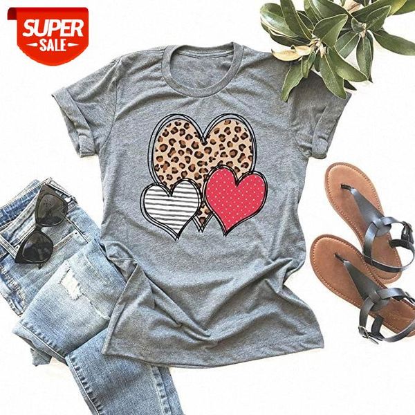 valentine's day ladies cute leopard print heart pattern short sleeve t-shirt #ih1p, Black
valentine's day ladies cute leopard print heart pattern short sleeve t-shirt #ih1p, Black