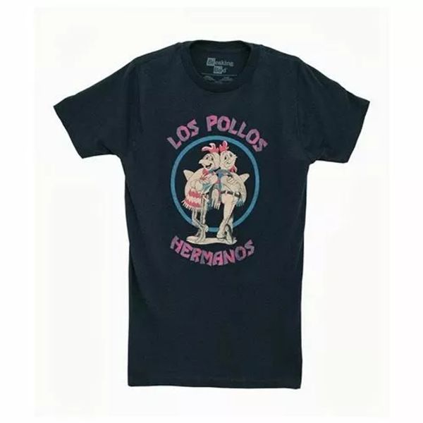 breaking bad los pollos hermanos t-shirt navy nwt licensed & official, White;black
breaking bad los pollos hermanos t-shirt navy nwt licensed & official, White;black