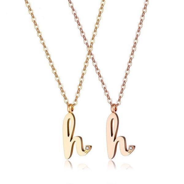 pendant necklaces rose gold letter necklace cubic zirconia words for women girl message initial valentine's day gift, Silver
pendant necklaces rose gold letter necklace cubic zirconia words for women girl message initial valentine's day gift, Silver