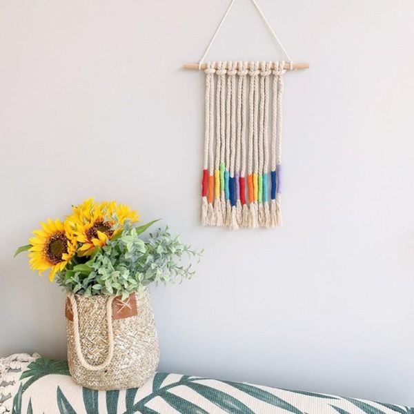 tapestries rainbow handmade tapestry wall hanging decoration nordic hand-woven tassel decor apartment dorm room accessorie
tapestries rainbow handmade tapestry wall hanging decoration nordic hand-woven tassel decor apartment dorm room accessorie