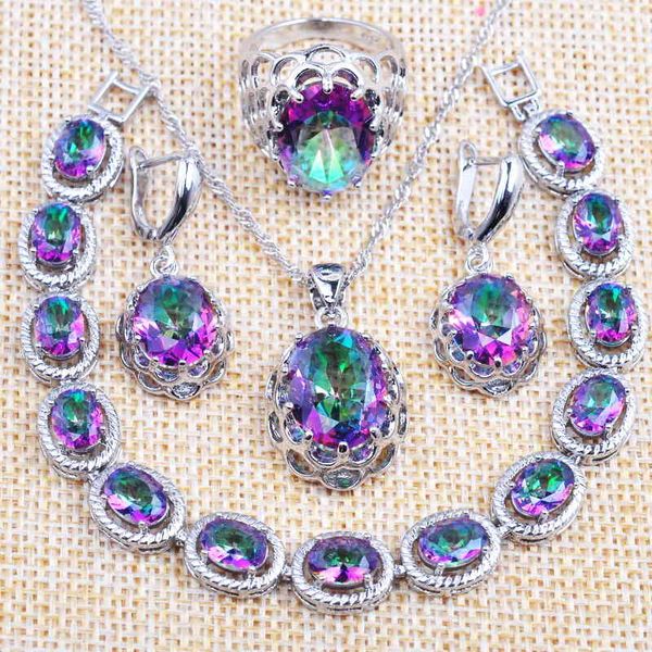 jewelry sets amazing bridal women's crystal wedding gifts multicolor zirconia bracelet necklace and earrings ring set yz0160, Black
jewelry sets amazing bridal women's crystal wedding gifts multicolor zirconia bracelet necklace and earrings ring set yz0160, Black