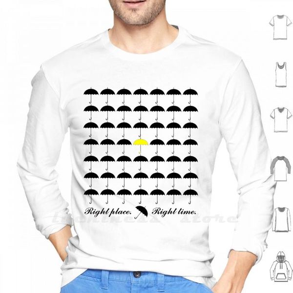 men's t-shirts right place | time - himym long sleeve t shirt how i met your mother umbrella yellow fun love nice cute ted, White;black
men's t-shirts right place | time - himym long sleeve t shirt how i met your mother umbrella yellow fun love nice cute ted, White;black
