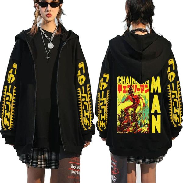 men's hoodies & sweatshirts autum winter anime chainsaw man print loog sleeve men women zipper coat hoodie sweatshirt, Black
men's hoodies & sweatshirts autum winter anime chainsaw man print loog sleeve men women zipper coat hoodie sweatshirt, Black
