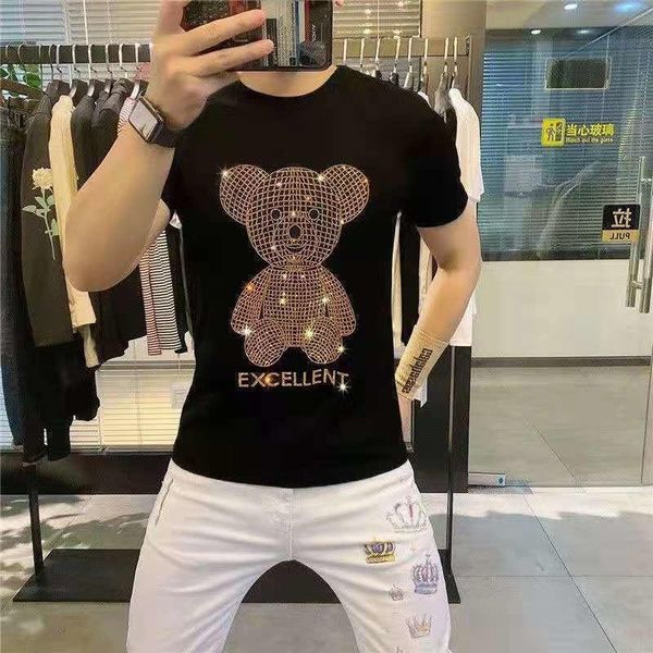 men's t-shirts classic o-neck version of the original summer shiny chic diamond black t-shirt hip-hop street fashion comfortable, White;black
men's t-shirts classic o-neck version of the original summer shiny chic diamond black t-shirt hip-hop street fashion comfortable, White;black