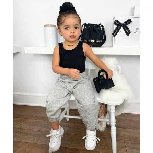 summer girls tracksuits children sleeveless solid vest + loose pants sweatpant kids baby girl clothes sets 1-6y, White
summer girls tracksuits children sleeveless solid vest + loose pants sweatpant kids baby girl clothes sets 1-6y, White