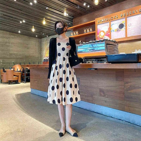 casual dresses wave point with short small 2022 knitted coat + high waist slim suspender, Black;gray
casual dresses wave point with short small 2022 knitted coat + high waist slim suspender, Black;gray