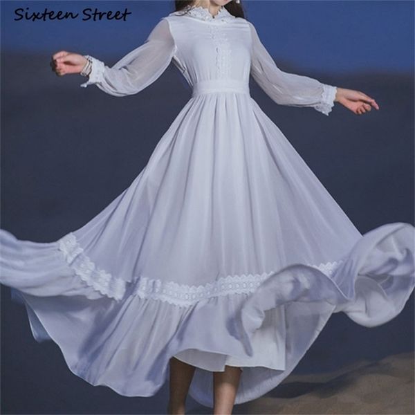 white vintage hooded dress woman desert beach high waisted maxi vestido clothing elegant party long female spring 210603, Black;gray
white vintage hooded dress woman desert beach high waisted maxi vestido clothing elegant party long female spring 210603, Black;gray