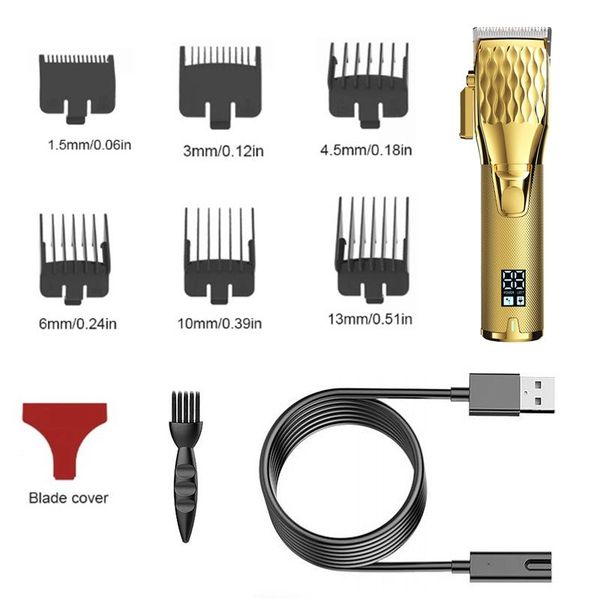 professional rechargable hair clipper barber adjustment salon machine trimmer high speed power electric cutting tool clippers
professional rechargable hair clipper barber adjustment salon machine trimmer high speed power electric cutting tool clippers