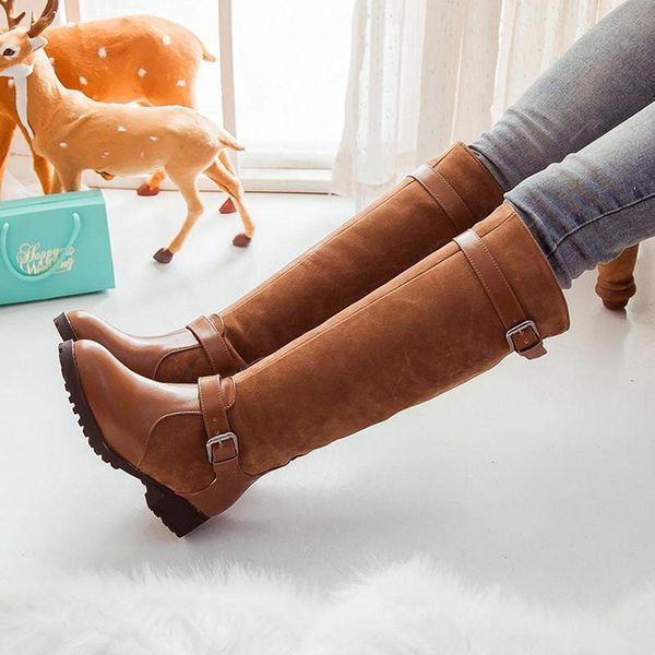 boots plus size 34-43 women spring autumn long knee sapatos femininos square high heels black brown s shoes pu
boots plus size 34-43 women spring autumn long knee sapatos femininos square high heels black brown s shoes pu