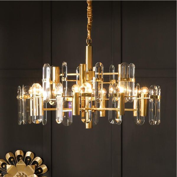 chandeliers led modern crystal chandelier nordic living room decoration luxury american gold villa lamps lustre cuisine
chandeliers led modern crystal chandelier nordic living room decoration luxury american gold villa lamps lustre cuisine