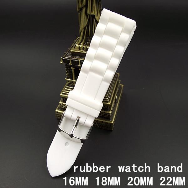watch bands 1pcs 16mm 18mm 20mm 22mm rubber strap white color band women and men -wbr001, Black;brown
watch bands 1pcs 16mm 18mm 20mm 22mm rubber strap white color band women and men -wbr001, Black;brown