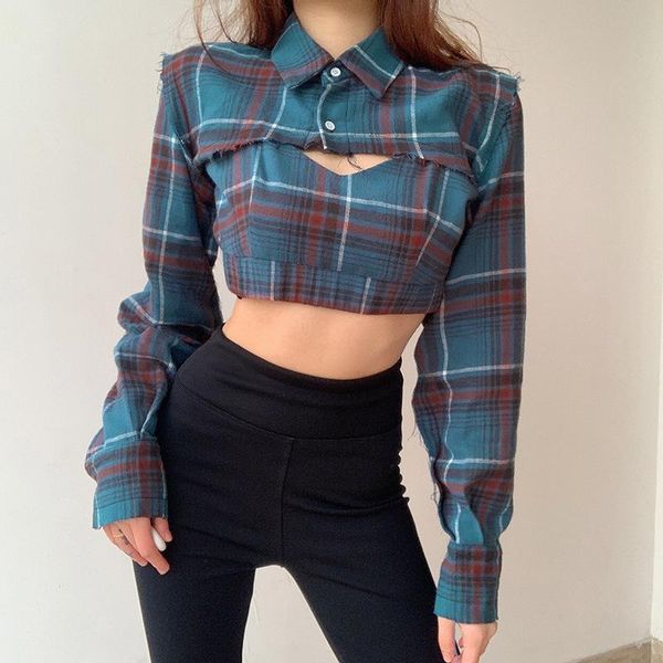 spring fashion contrast color striped long sleeve sml woman casual two-piece short shirt & camis lady blouses crop women's shirts, White
spring fashion contrast color striped long sleeve sml woman casual two-piece short shirt & camis lady blouses crop women's shirts, White
