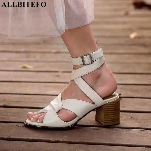 allbitefo open toe sandals comfortable ankle strap genuine leather women heels sandals fashion girls shoes sandals for girls 210611, Black
allbitefo open toe sandals comfortable ankle strap genuine leather women heels sandals fashion girls shoes sandals for girls 210611, Black