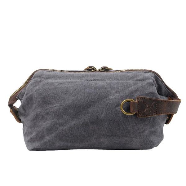 duffel bags men's clutch bag oil wax canvas toiletry retro head layer cowhide wrist jt460020
duffel bags men's clutch bag oil wax canvas toiletry retro head layer cowhide wrist jt460020