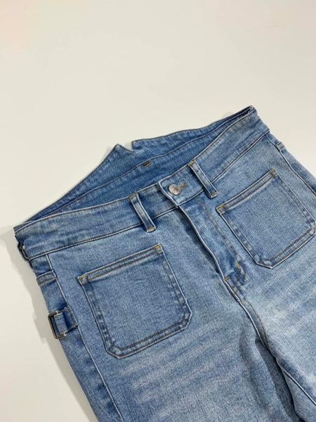 women's jeans women pants light blue small pocket slim fit ankle slit jeans1 2ss6
women's jeans women pants light blue small pocket slim fit ankle slit jeans1 2ss6