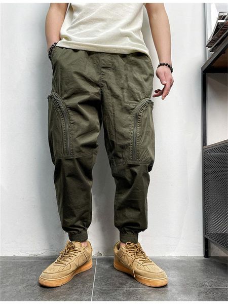men's pants men joggers cargo streetwear 2021 hip hop casual bigger pockets cotton track male harajuku fashion trousers oversize, Black
men's pants men joggers cargo streetwear 2021 hip hop casual bigger pockets cotton track male harajuku fashion trousers oversize, Black