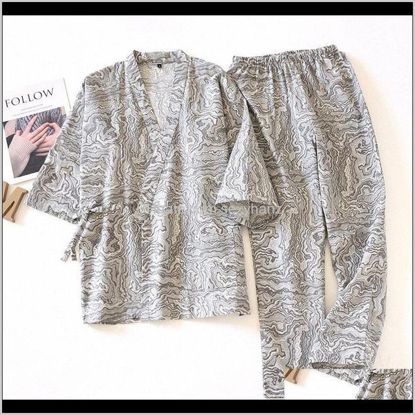 sleepwear underwear apparel drop delivery 2021 spring mens 100percent cotton hanfu bathrobe kimono pajama set v-neck three quarter pajamas, Black;brown
sleepwear underwear apparel drop delivery 2021 spring mens 100percent cotton hanfu bathrobe kimono pajama set v-neck three quarter pajamas, Black;brown