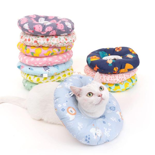 cat collars & leads accessorie pet-protective-collar soft cotton filling neck-cone adjustable recovery wound dog anti-bite lick heal
cat collars & leads accessorie pet-protective-collar soft cotton filling neck-cone adjustable recovery wound dog anti-bite lick heal